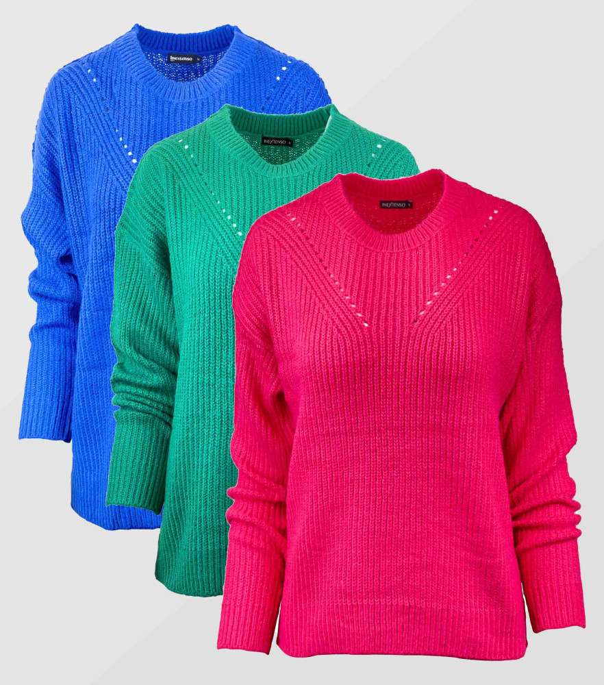 Womens Chunky Knit Pullover